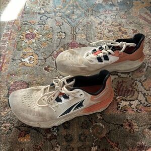 Altra Running Shoes in White and Orange
